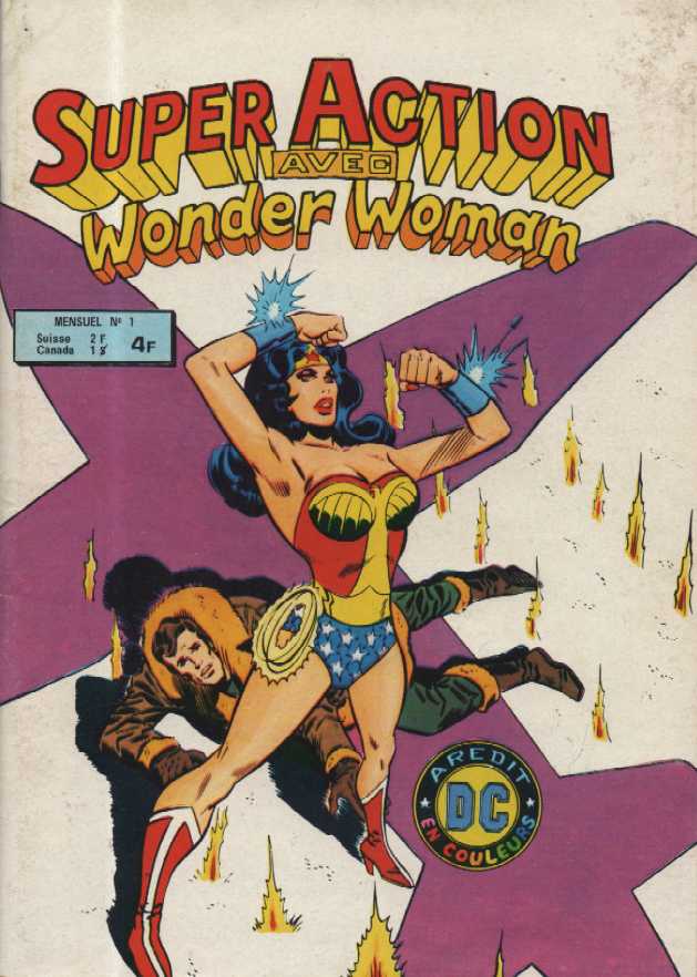 Une Couverture de la Série Super Action Wonder Woman